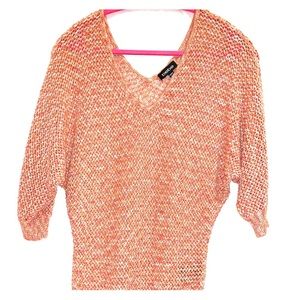 Sparkly gold and orange top